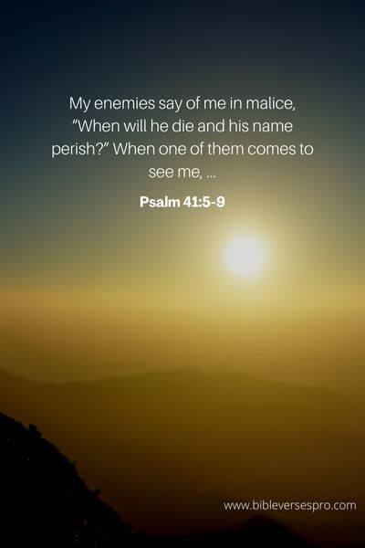 Psalm 41_5-9