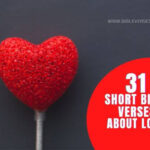 SHORT BIBLE VERSES ABOUT LOVE