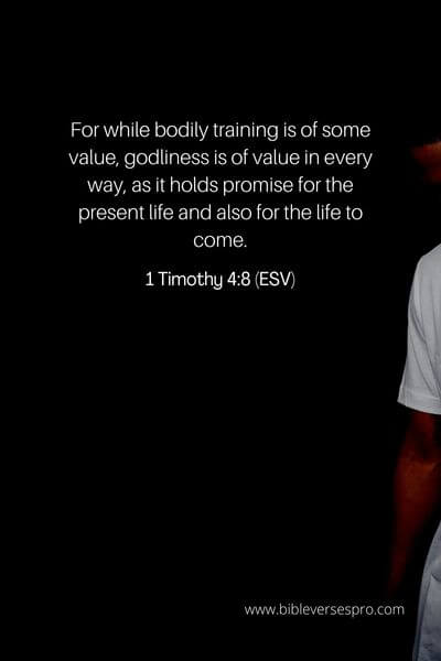 1 Timothy 4_8 (Esv)