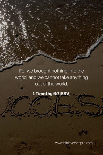 1 Timothy 6_7 (Esv) 