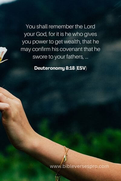 Deuteronomy 8_18 (Esv) 
