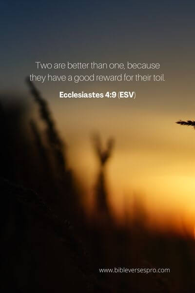 Ecclesiastes 4_9 (Esv)