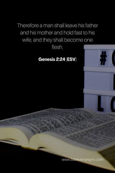 Genesis 2_24 (ESV) 