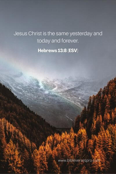 Hebrews 13_8 (Esv)