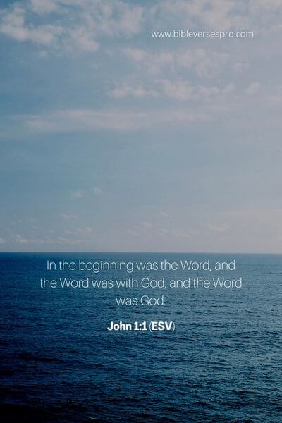 John 1_1 (Esv)