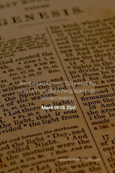 Mark 16_15 (ESV) 