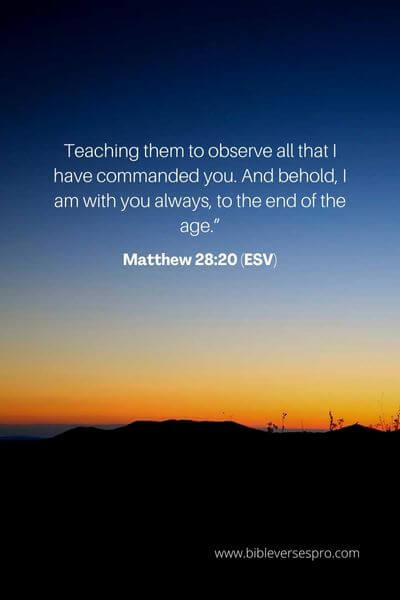 Matthew 28_20 (Esv)