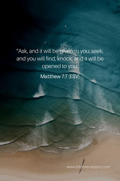 Matthew 7_7 (Esv)