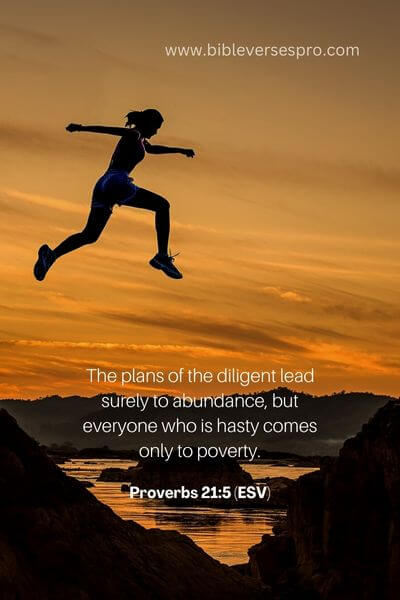 Proverbs 21_5 (Esv) 