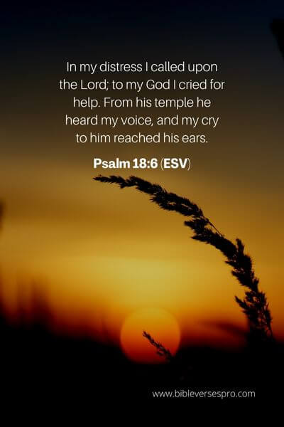 Psalm 18_6 (Esv)