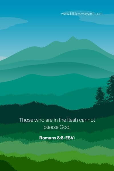 Romans 8_8 (ESV)