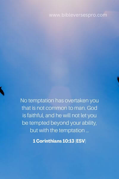 1 Corinthians 10_13 (Esv)