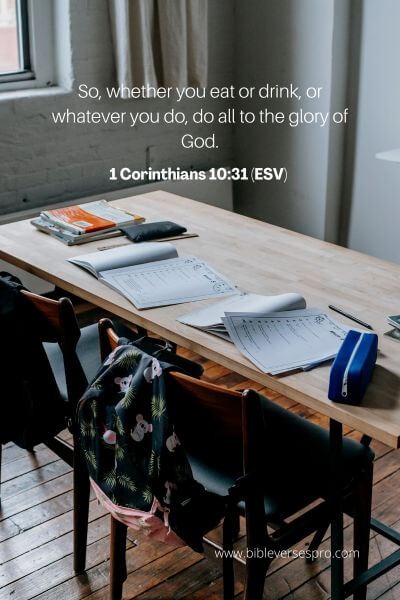 1 Corinthians 10_31 (Esv)