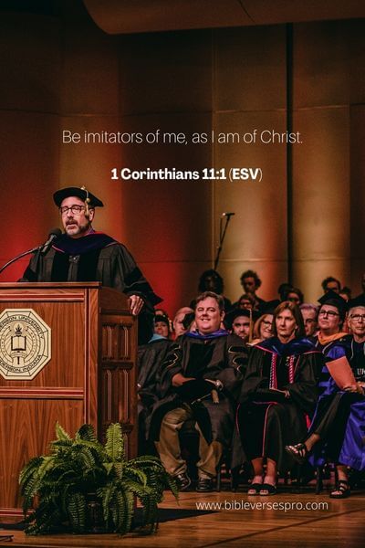 1 Corinthians 11_1 (Esv)