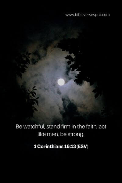 1 Corinthians 16_13 (Esv)