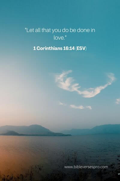 1 Corinthians 16_14 (Esv)