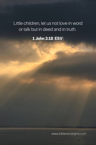 1 John 3_18 (Esv)