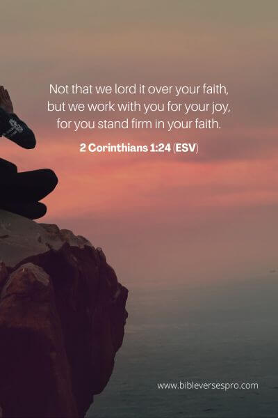 2 Corinthians 1_24 (Esv)