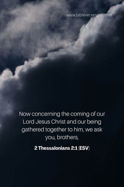 2 Thessalonians 2_1 (Esv)