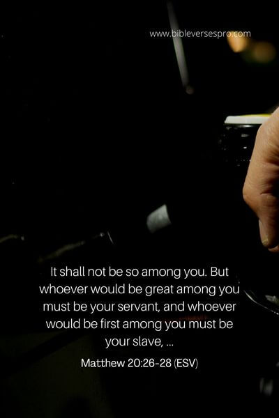 Matthew 20_26-28 (Esv)