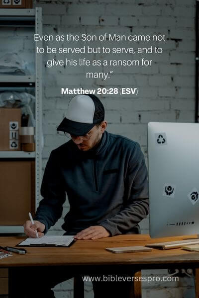 Matthew 20_28 (Esv)