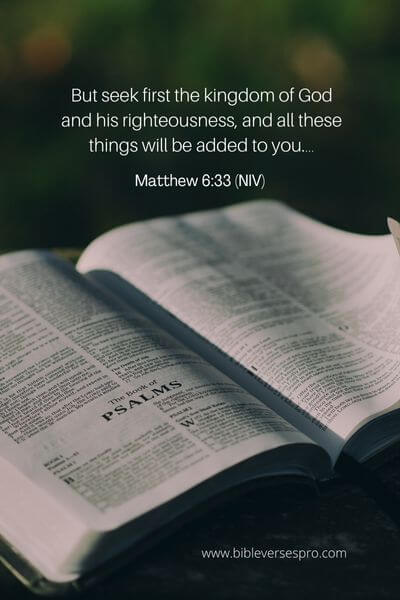 Matthew 6_33 (Niv)