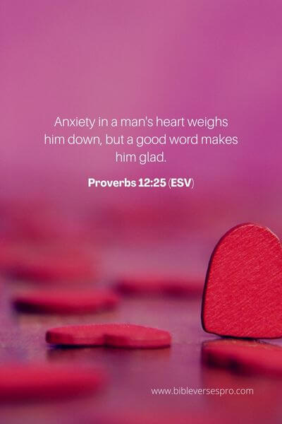 Proverbs 12_25 (Esv)