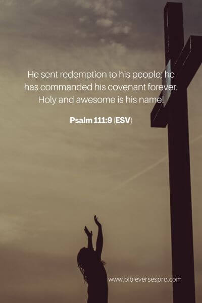 Psalm 111_9 (ESV)
