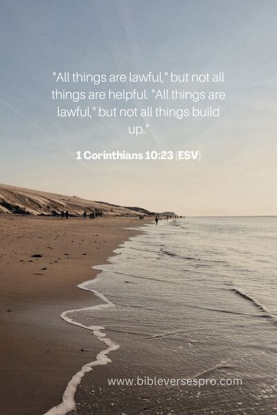 1 Corinthians 10_23 (Esv)