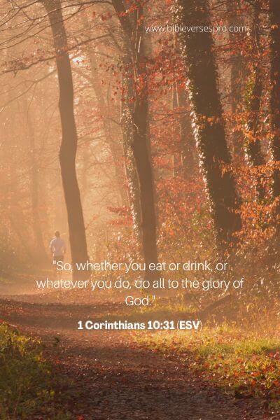 1 Corinthians 10_31 (Esv)