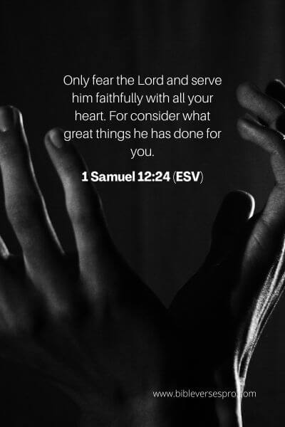 1 Samuel 12_24 (ESV)
