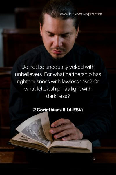 2 Corinthians 6_14 (Esv)