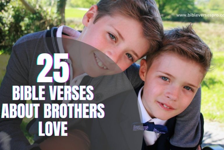 Bible Verses About Brothers Love (1)