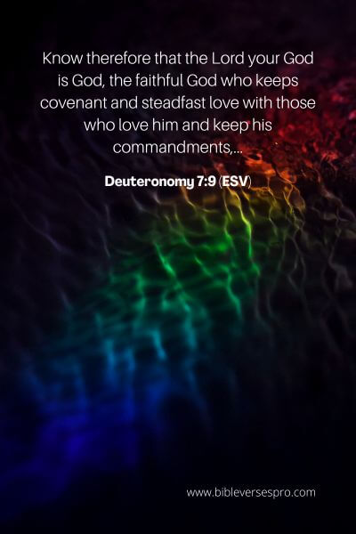 Deuteronomy 7_9 (Esv)