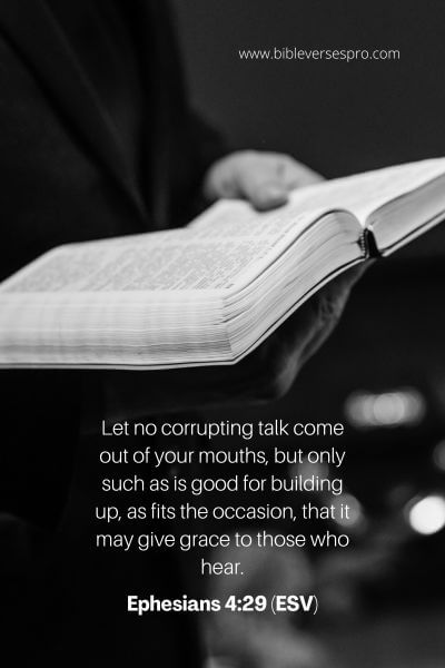 Ephesians 4_29 (Esv)