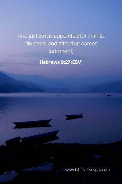 Hebrews 9_27 (Esv)