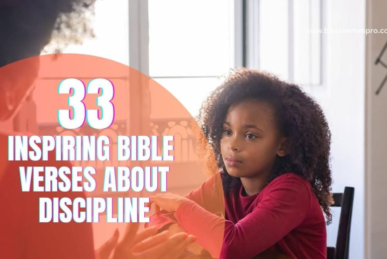 Inspiring Bible Verses About Discipline