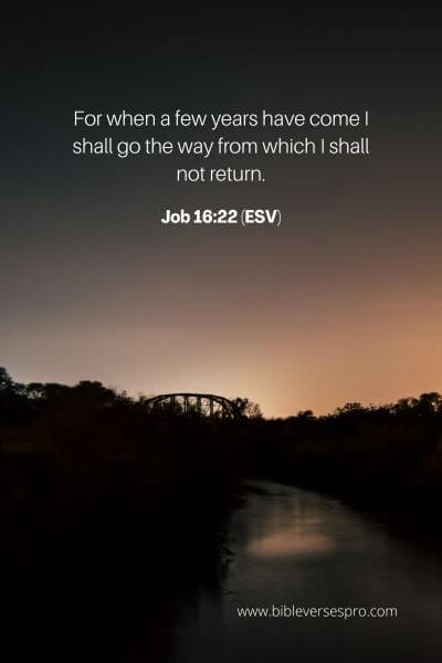 Job 16_22 (Esv)