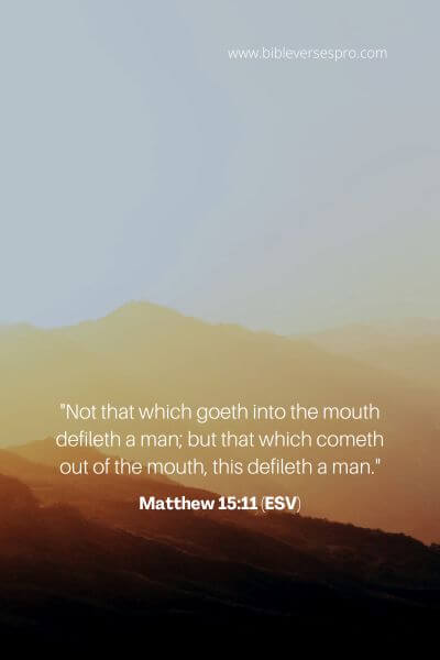 Matthew 15_11 (Esv)