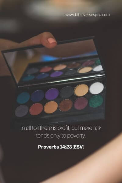 Proverbs 14_23 (Esv)