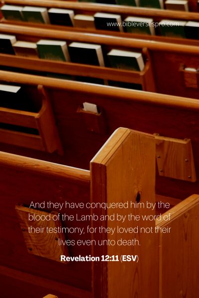 Revelation 12_11 (Esv)