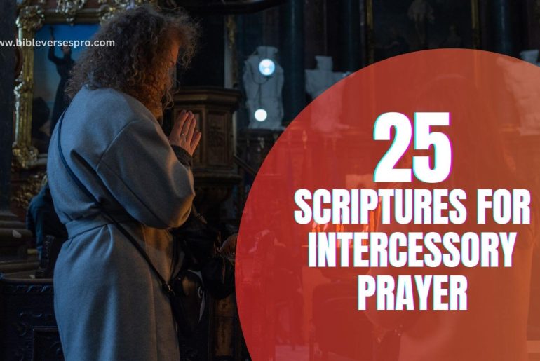 Scriptures For Intercessory Prayer (1)