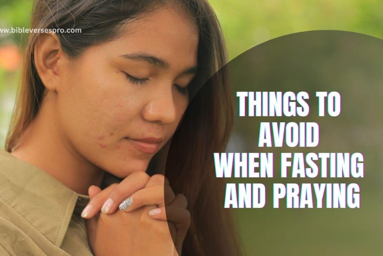 12 Important Things To Avoid When Fasting And Praying