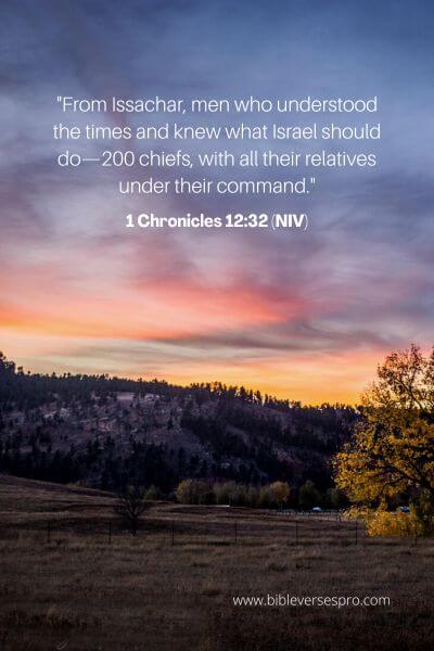 1 Chronicles 12_32  (Niv)