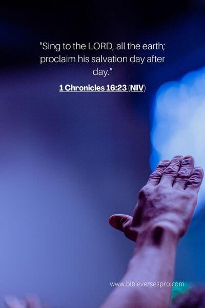 1 Chronicles 16_23 (Niv)