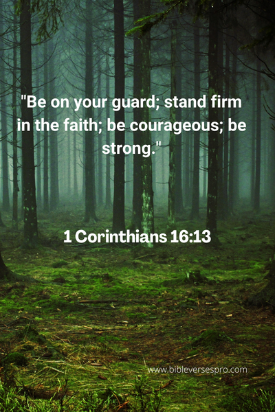 Bible Verse About Standing Up For What Is Right