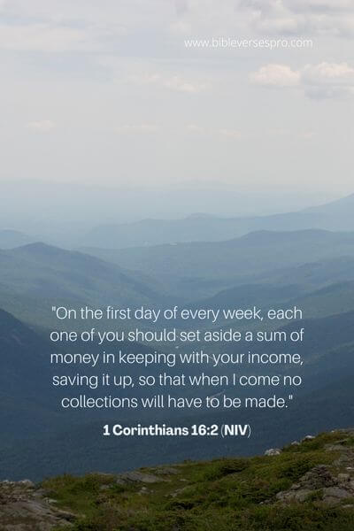 1 Corinthians 16_2 (NIV)