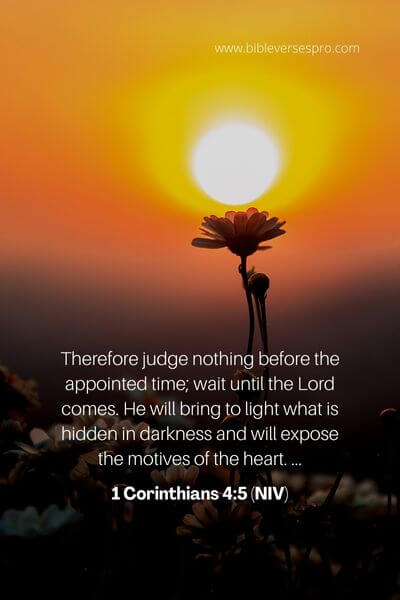 1 Corinthians 4_5 (Niv)