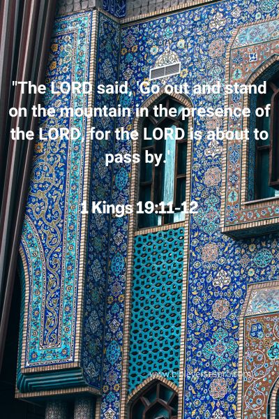 1 Kings 19:11-12