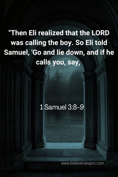 1 Samuel 3:8-9